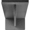 Ekena Millwork Heaton Hidden Support Steel Bracket w/ 8" Support Depth, Hammered Gray 3"W x 12"D x 2"H BKTM03X12X02HEHGY - alternate 4